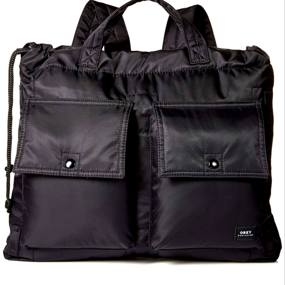 (NWT) OBEY Controller Backpack Black Unisex